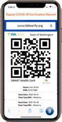 smart health card washington|wa verify replacement card.